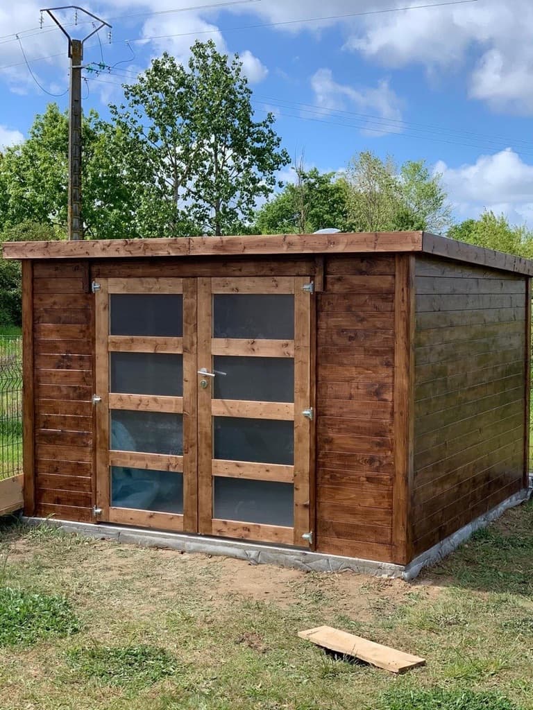 Abri de jardin en bois